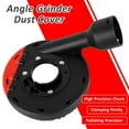thumbnail image 4 of BUTORY Angle Grinder Dust Shroud Professional Surface Grinding Dust Shroud Durable Model 100/125 Grinding Dust Cover Premium Angle Grinder Attachment for Angle Grinder, 4 of 10