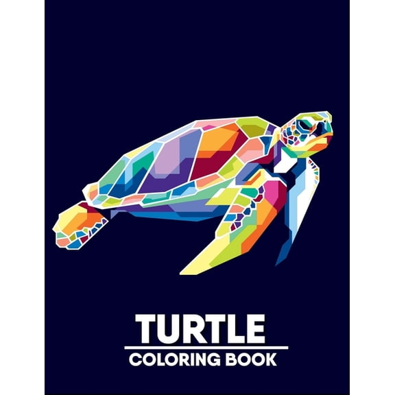 Turtle coloring book: Adult coloring book for turtle Lovers, (Paperback)