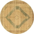 thumbnail image 1 of Ahgly Company Indoor Round Persian Brown Traditional Area Rugs, 3' Round, 1 of 4