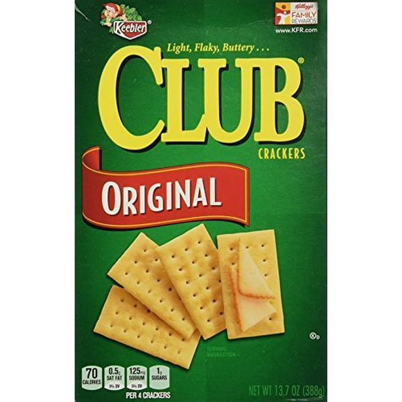 Club Crackers Original, 13.7 Oz. (Pack of 3) by