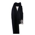 thumbnail image 2 of Tapp Collections Premium Pashmina Shawl Wrap Scarf - Black, 2 of 4