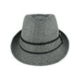 thumbnail image 2 of San Diego Hat Company  Tweed Fedora with Trim Hatband (Men), 2 of 6