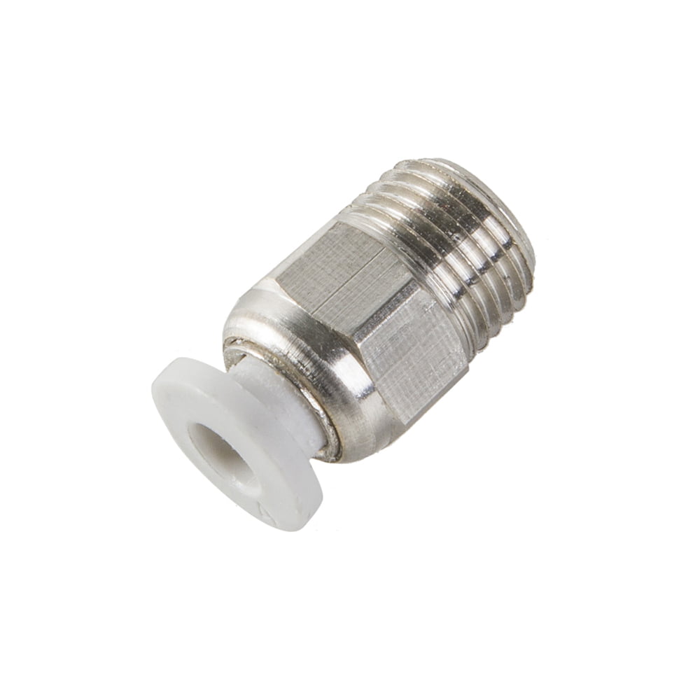 Creality 3D Male Pneumatic Straight Tube Push Fitting Connector f/ CR-10/Ender-3 