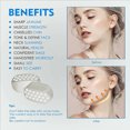 thumbnail image 3 of 2pcs Silicone Jaw Line Trainer Detachable Chew Exercise Ball Face Muscle Training Fitness Equipment, 3 of 9