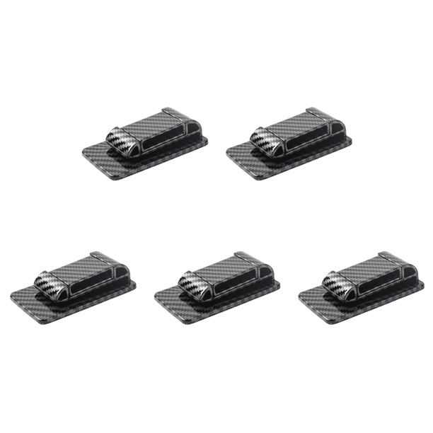 DQrwqpou Clips para Seguridad Hebilla Bloqueo Asiento Seguridad para Coche Suministros para Interior Coche (fibra Carbono)