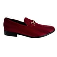 thumbnail image 3 of Men's Dress Shoes Tuxedo Velvet Buckle Loafer Fashion Slip on, 3 of 5