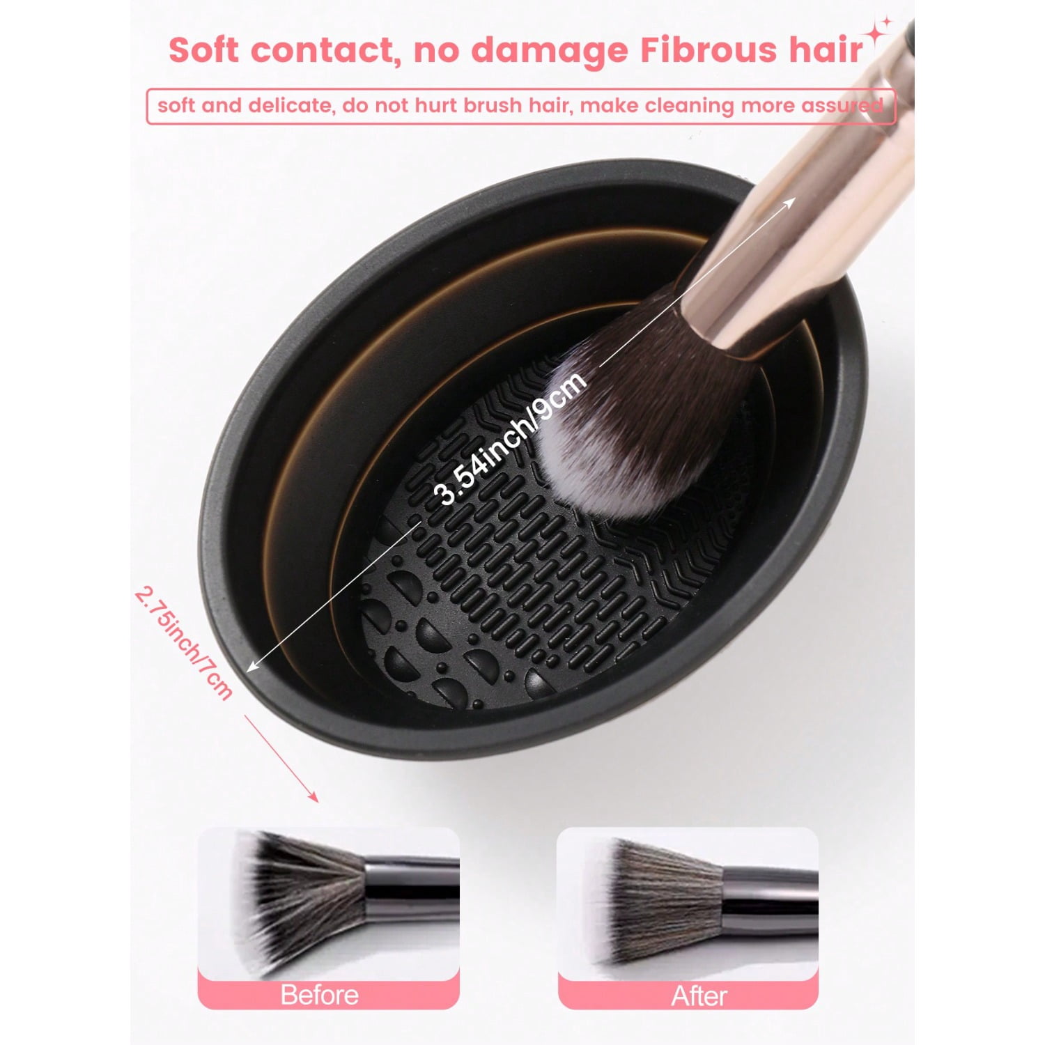 HGHDBT 51Pcs Black Makeup Brush Set Professional Makeup Kit Powder Concealers Eye shadows Blush Foundation Makeup Brushes