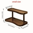 thumbnail image 2 of 1pc Wooden Storage Shelf for Bathroom, Entryway, Office & Living Room – Perfect Organizer for Perfumes, Cosmetics, and Cups, Utility Racks, 2 of 7