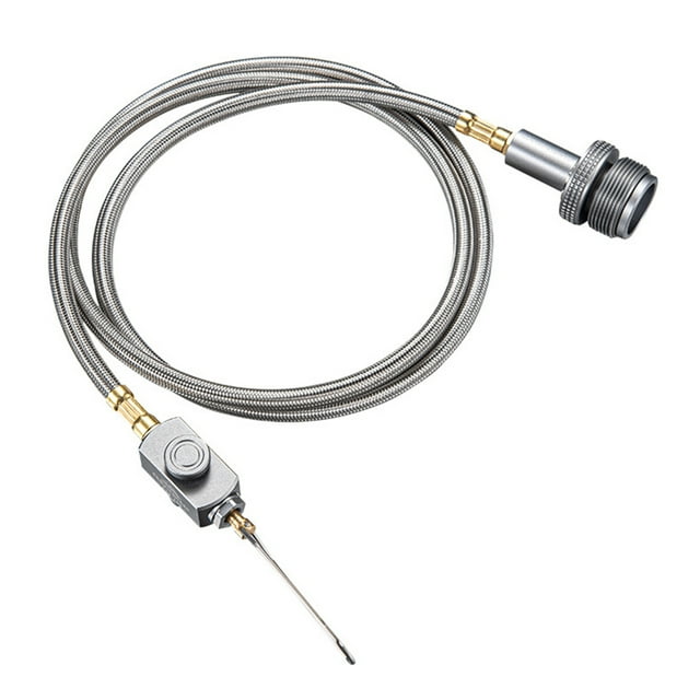 Amdohai Camping Adaptateur de Gaz Tuyau d'Extension Dispositif de Gaz Propane Adaptateur Tuyau Réservoir de Gaz Tuyau pour Camping en Plein Air Randonnée Pêche