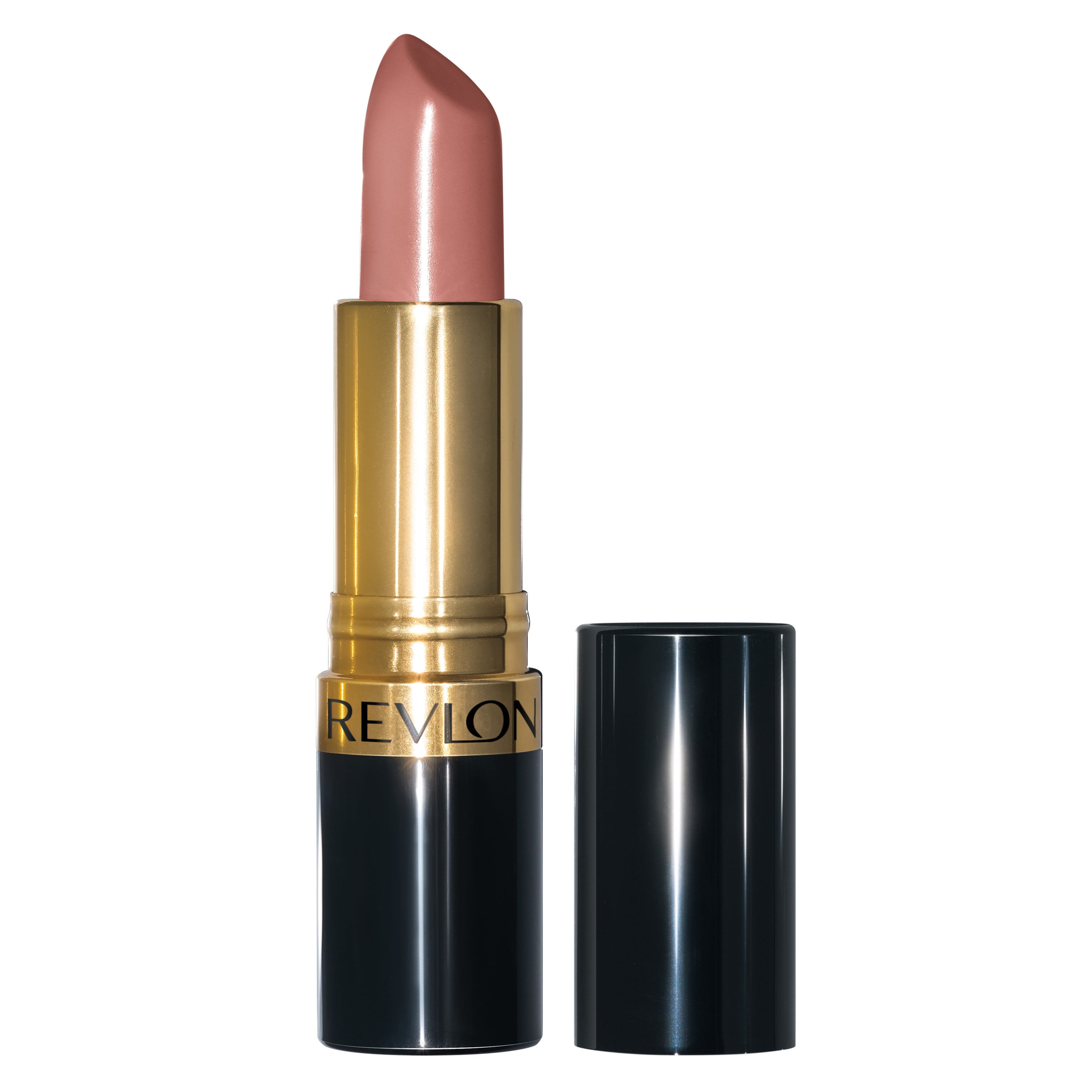 Revlon Super Lustrous Lipstick, Cream Finish, High Impact Lipcolor with Moisturizing Creamy Formula, Infused with Vitamin E and Avocado Oil, 637 Blushing Nude, 0.15 oz