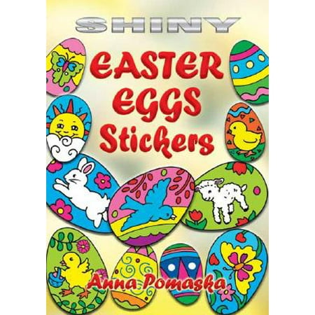 Shiny Easter Eggs Stickers Walmart Com