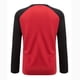 thumbnail image 3 of pstuiky Camisas de manga larga abrigadas para hombre, Blusa informal de manga larga con cuello redondo y bloques de color para hombre top de hombre m, 3 of 7