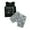 Black, variant on Mercatoo Baby Boy Dress Clothes I𝐧fant Clothes Set 𝐋eaf Stripe Shorts Clothes Set Baby Boys 𝐓wins Clothes