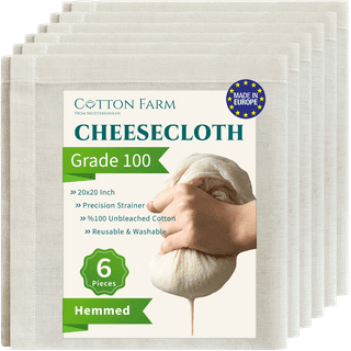 1Pc 72x48 Inch Cheesecloth, Unbleached Cotton Fabric Ultra Fine