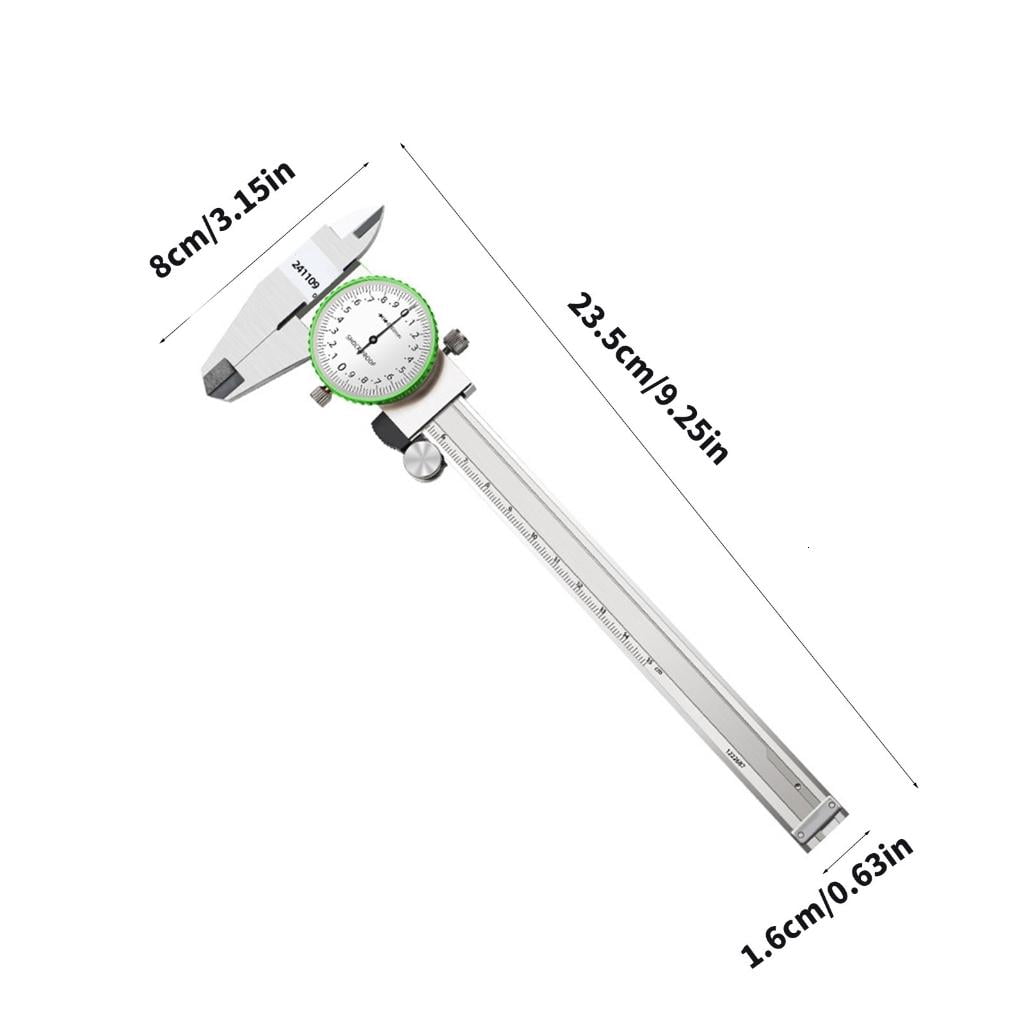 CEORPER Industrial 0 to 150mm Carbon Steel Calipers with Wear Resistant Frame Shockproof Calipers for Precise Measurement Need