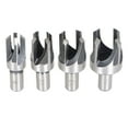 thumbnail image 2 of 8Pcs Wood Plug Cutter Drill Bit Straight and Taper Claw Tool Set for Woodworking Hole Saw Cutting 1/4 3/8 1/2 5/8, 2 of 6
