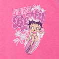 thumbnail image 5 of Wild Bobby Shore Surfer Betty Boop Betty Boop Tri-Blend Racerback Tank Top, Vintage Pink, Large, 5 of 5