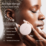 Solawave 2-in-1 Skincare Mini - Red & Near-Infrared Light Therapy Device for Face & Body - Soothes & Depuffs Skin, Reduces Appearance of Lines & Wrinkles