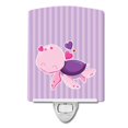 thumbnail image 1 of Carolines Treasures BB7133CNL Pink & Purple Turtle Ceramic Night Light, 1 of 1