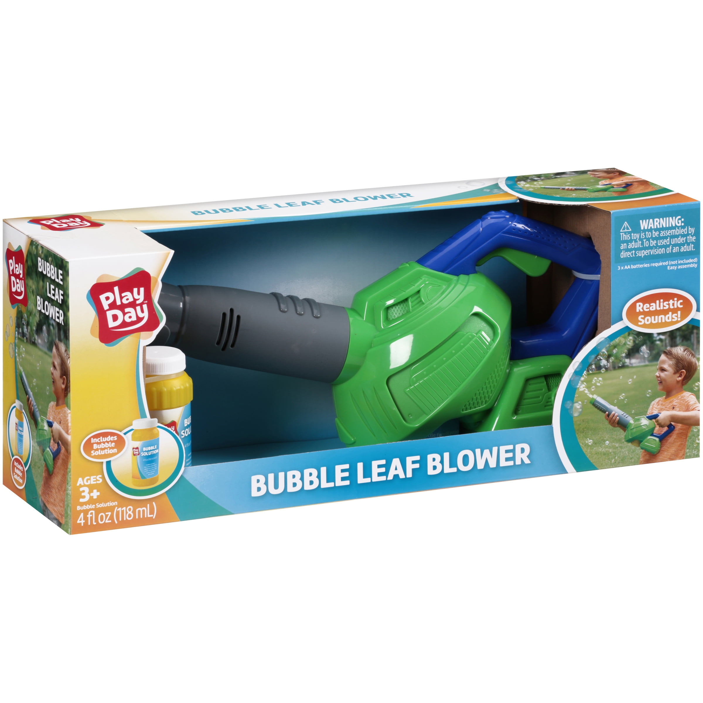 play day bubble leaf blower