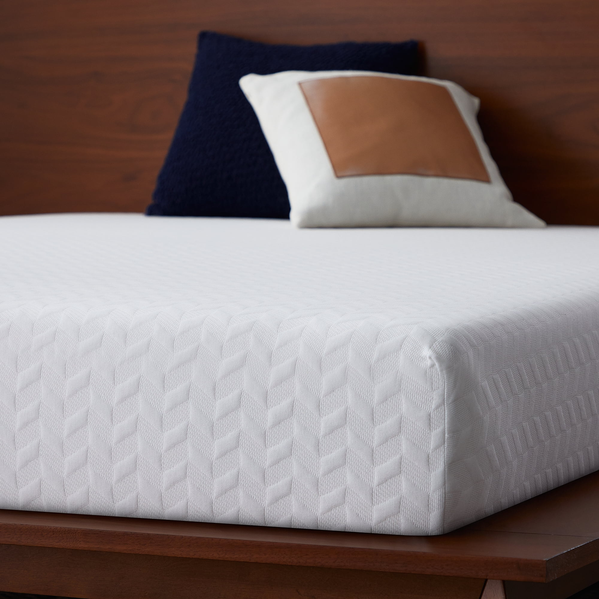 Lucid Bliss 10 Gel Memory Foam Mattress Plush Queen Walmart Com Walmart Com