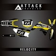 thumbnail image 3 of Attack Graphics Custom Velocity Complete Bike Graphics Kit for Suzuki RMZ450 2009, 3 of 3