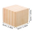 thumbnail image 2 of Sturdy Wooden Furniture Risers for Kitchen Khaki Color Heavy Duty Bed Lifts Anti Skid 2pcs, 2 of 8