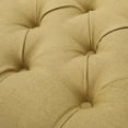 thumbnail image 4 of Banc Pouf en Tissu Reddington, Vert Clair, 4 of 5