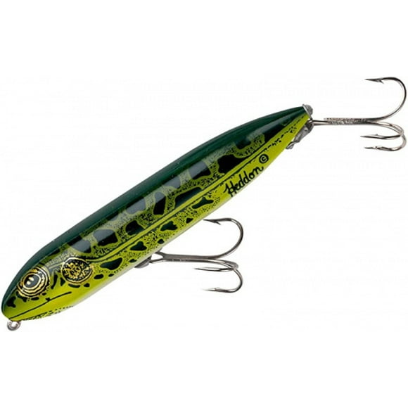 (grenouille léopard naturel, zara spook (3/4 oz)) - leurre de pêche topwater Heddon Zara Spook - Leurre Legendaire Walk-The-Dog