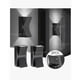 thumbnail image 1 of 2pcs Lámpara De Pared 14cm Led Moderna Color Negro, 1 of 4
