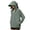 Army Green, variant on Womens UPF 50+ Sun Protection Hoodie Jacket Lightweight Quick Dry UV Shirt with Zipper Pocket for Hiking Outdoor Wear Blue