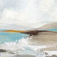 thumbnail image 2 of Pearce, Allison 20x20 Black Ornate Wood Framed with Double Matting Museum Art Print Titled - Soft Sea II, 2 of 4