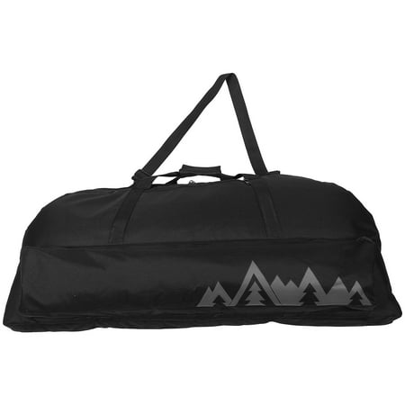 OUNONA Large Capacity Bow Storage Container with Inner Quick-Release Buckles Zipper Closure Oxford Cloth Compound Bow Carrying Bag