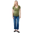 thumbnail image 5 of Ingrid & Isabel For Every Belly Women’s Maternity Fitted Scoop Tee, Sizes S-XXL, 5 of 10