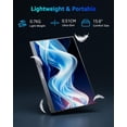 thumbnail image 3 of Monitor Portátil Yodoit Negro 15,6 Pulgadas 144 Hz IPS con USB Tipo C y HDMI, 3 of 7