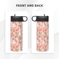 thumbnail image 3 of Yiaed Swan And Flowers3 Print Water Bottle with Straw Lid, Stainless Steel Double Wall Insulated Water Bottle | Leak-Proof and Spill-Proof Water Bottle, 3 of 8