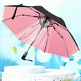 thumbnail image 4 of ZenCart Folding Umbrella with Fan USB Rechargeable UV Sun Protection Tri-fold Umbrella Portable Waterproof Windproof Summer Outdoor Sun Rain Umbrella, 4 of 8