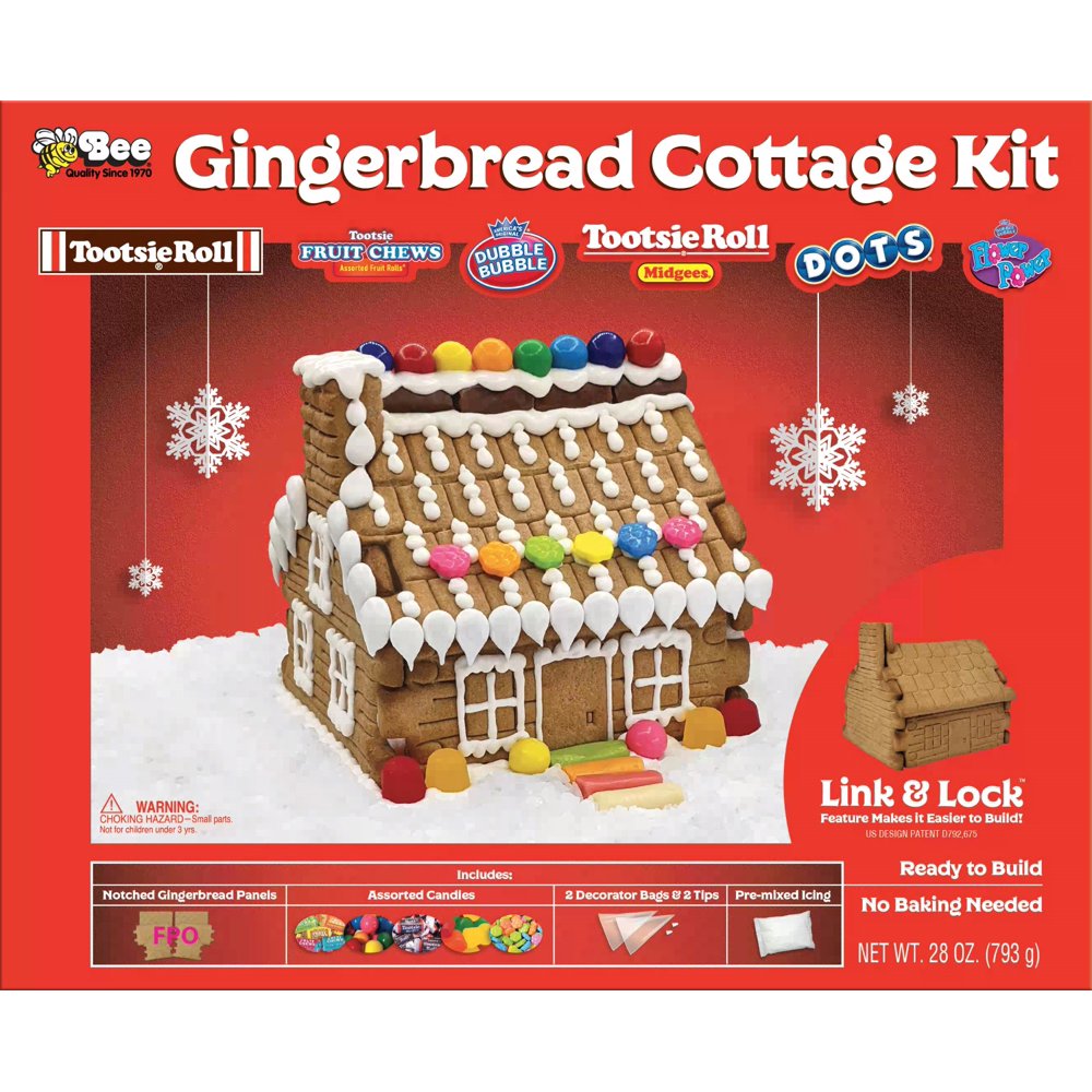 TOOTSIE GINGERBREAD COTTAGE KIT