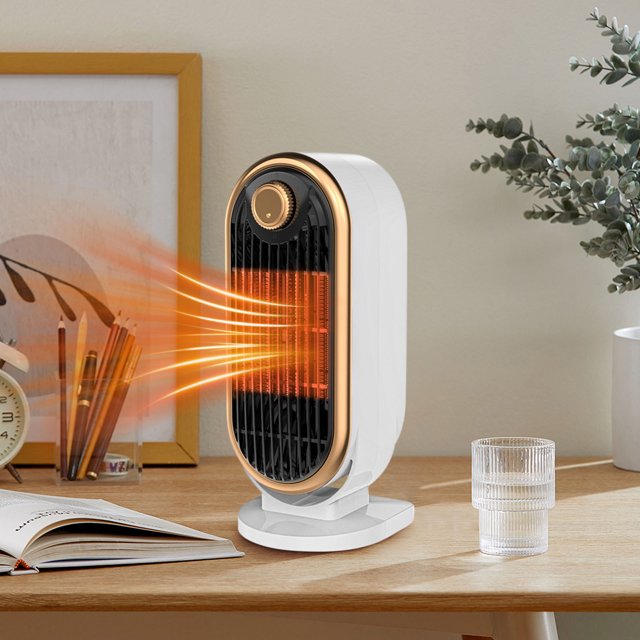 YFKFYTG Heaters,New Desktop Heater Home Office Electric Heater Fast Heating Portable Heater