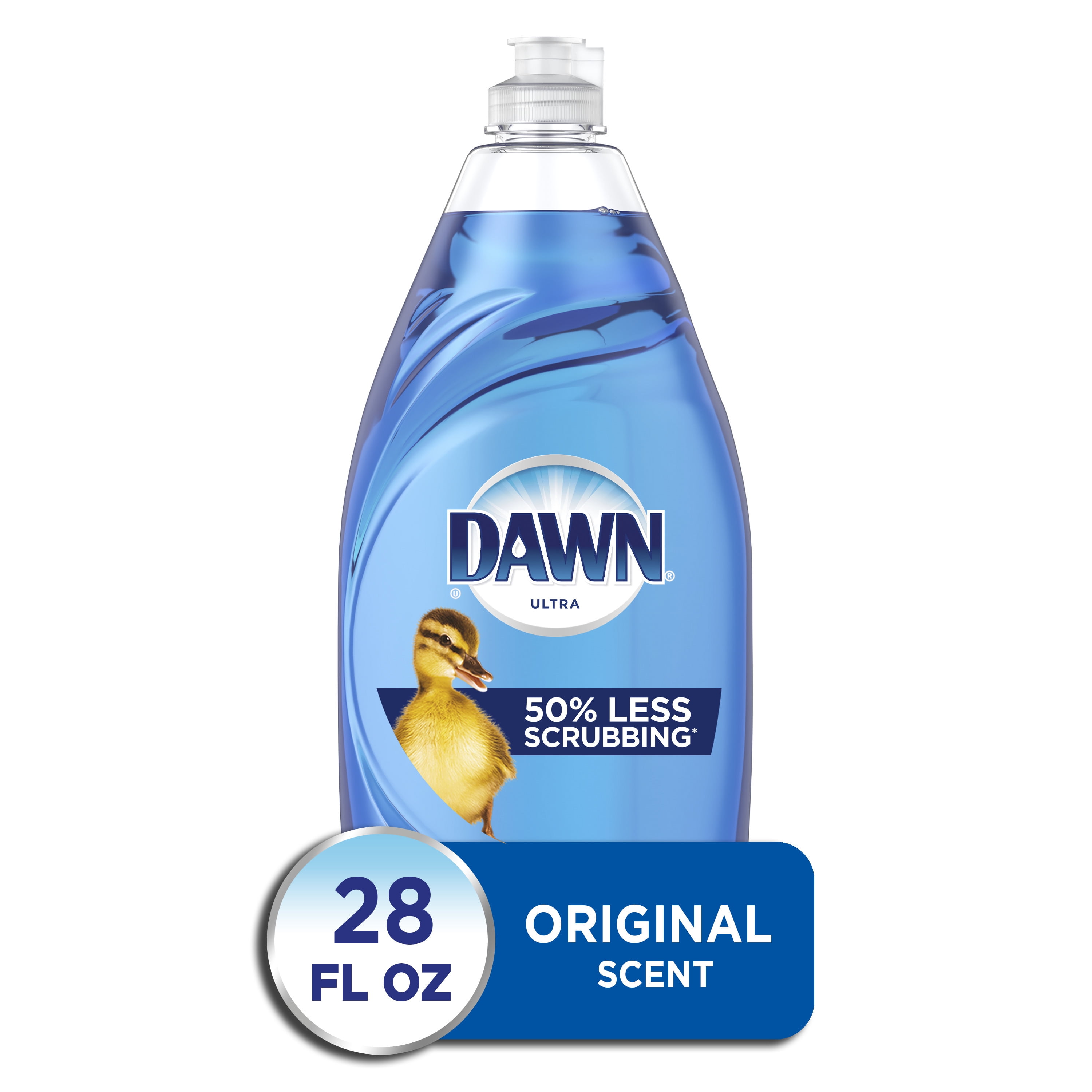 Dawn Ultra Dish Soap Dishwashing Liquid, Original Scent, 28 fl oz