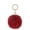 Wine, variant on Keychains for Women, Faux Fur Ball Keychain, Soft and Fluffy, Women's Novelty Keyring, Cool Key Holder for Car Keys, Home Keys, Backpacks and Travel Option:E