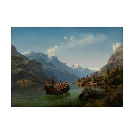 - Bridal Journey in Hardanger Print Wall Art By Hans Gude