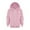 Pink, variant on SonxaHe Toddler Boys Girls Jacket Solid Hooded Zip Up Sweatshirt Child Loose Cozy Soft Sports Autumn Jackets Green,Sized 4-5