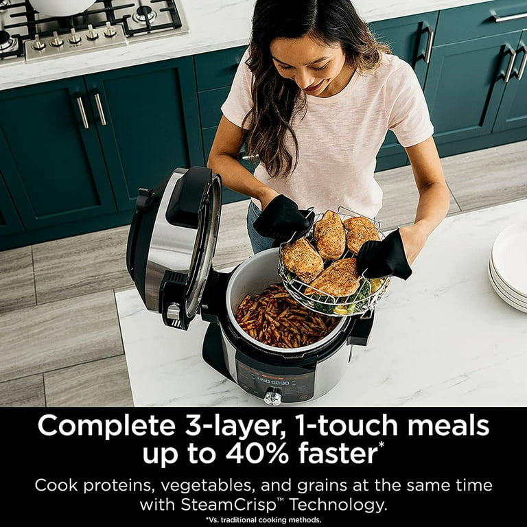 Open Box Ninja OL601 Foodi XL 8-Quart Pressure Cooker Steam Open Box Ninja OL601 Foodi XL 8-Quart Pressure Cooker Steam