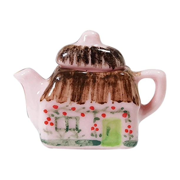 1:12 Accesorios de de Tazas de Té de Decoración de Vajilla de Simulación en
