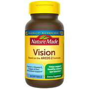 Nature Made Vision with AREDS 2 Formula, Eye Health, Dietary Supplement, 60 Count