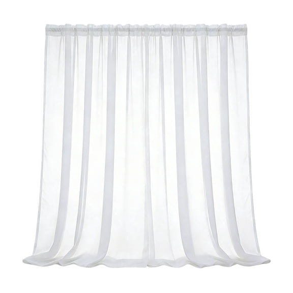 Leodye 1PCS Outdoor Rod Pocket Curtains Fade Proof Patio Drapes Weather Resistant for Pergola Gazebo Porch Cabana Sunroom -98.43x62.99in