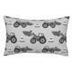 thumbnail image 1 of Fotbe Gray Tractor Funda de Almohada Decorativa Estilo Occidental, Lujo en Algodón, Fundas para Almohadas King, Cojín Estampado para Decoración del Hogar-14"x20", 1 of 6