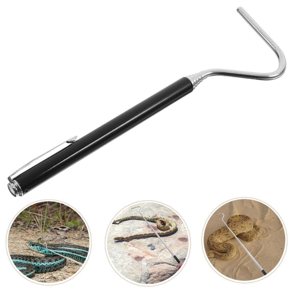 MLINS Retractable Reptile Hook Retractable Snake Catching Hook Reptile Holding Hook
