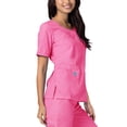 thumbnail image 4 of Adar Universal Women's Scrub Set - V-neck Scrub Top and Elastic Pull-On Scrub Pants, 4 of 8